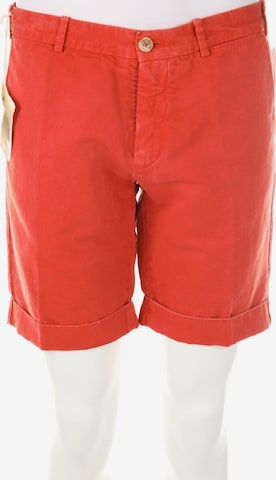 LUIGI BORRELLI NAPOLI Shorts in 33 in Red: front