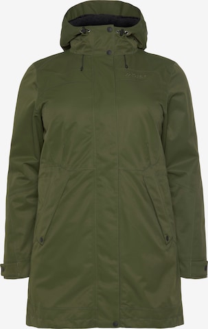 Maier Sports Athletic Jacket in Green: front