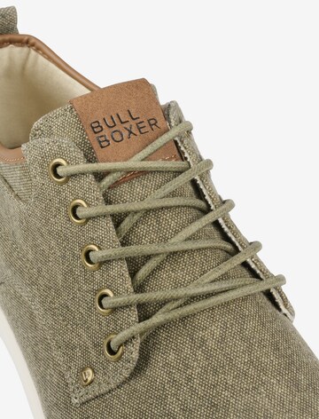 BULLBOXER Schnürschuh in Grau