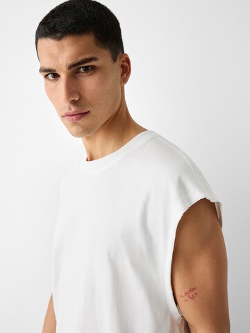 Bershka Shirt in White