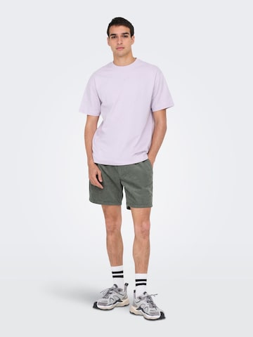 Only & Sons Regular Broek in Grijs
