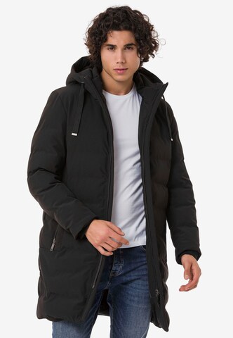 Redbridge Between-Season Jacket 'Einburgendang' in Black: front