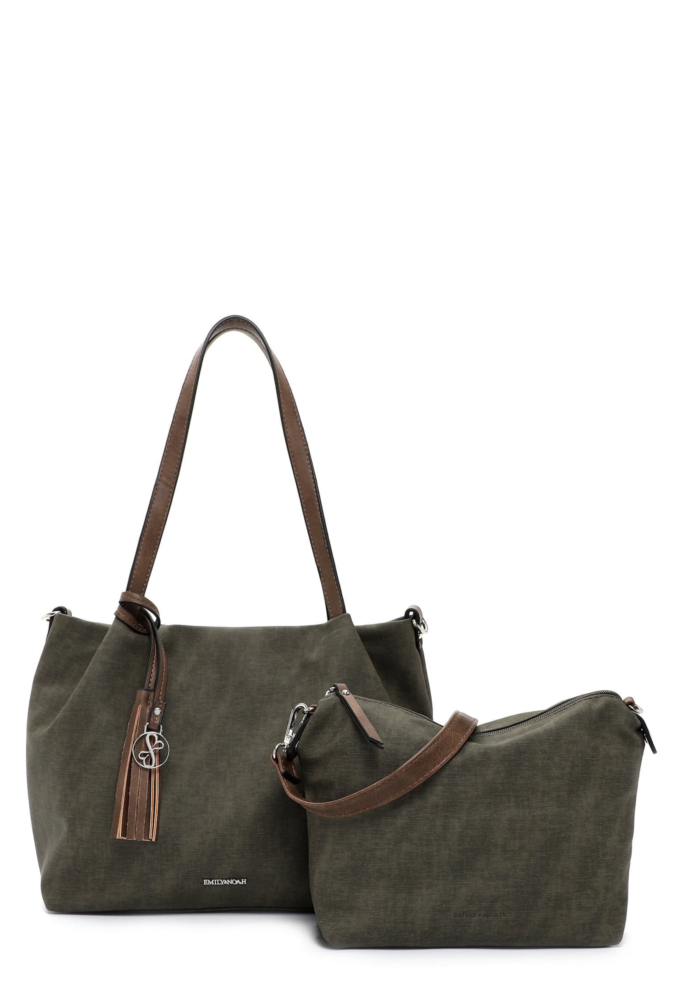 Shopper ' Elke ' di Emily & Noah in verde