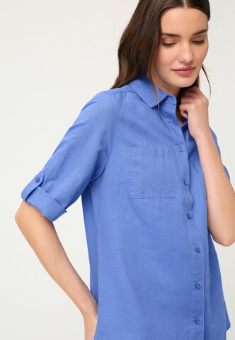 Olsen Hemdbluse in Blau