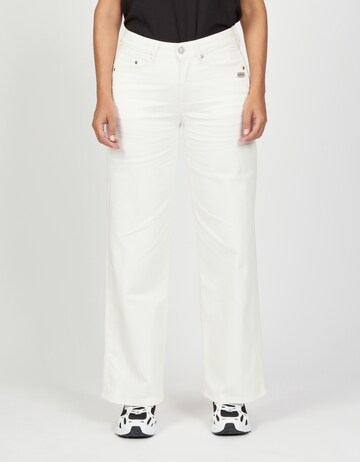 Gang Wide leg Jeans in White: front