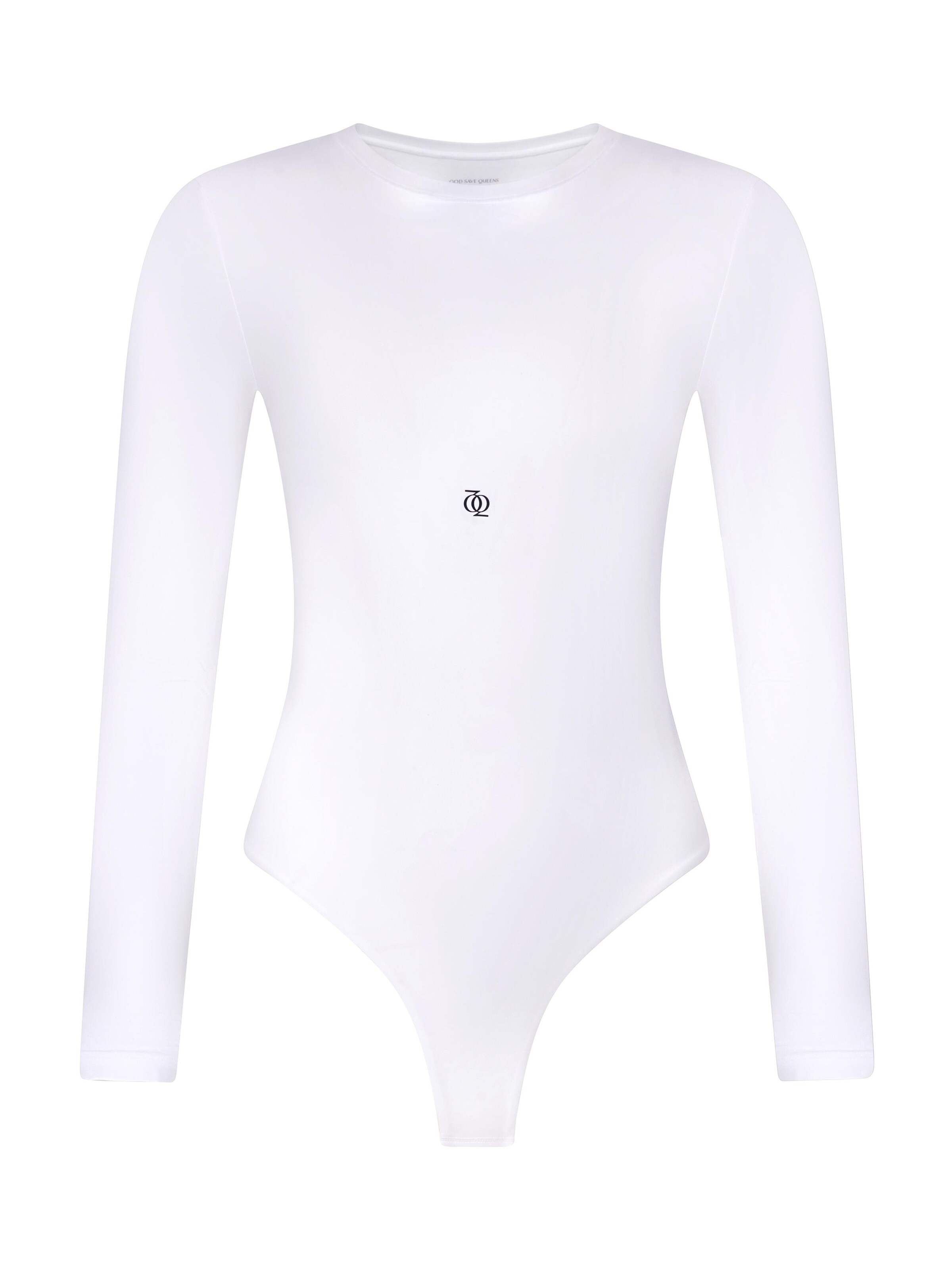 GOD SAVE QUEENS Bodysuit 'Second Skin' in Beige: front