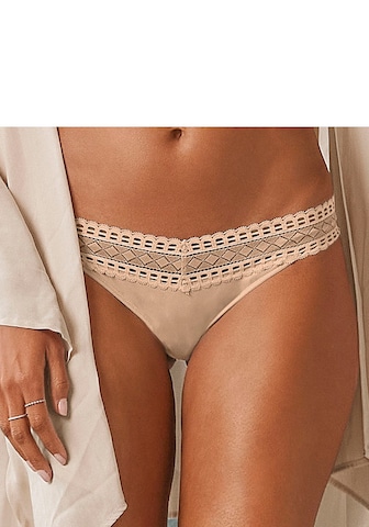 LASCANA Slip in Beige: Vorderseite