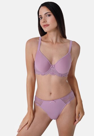 sassa T-Shirt BH in Lila