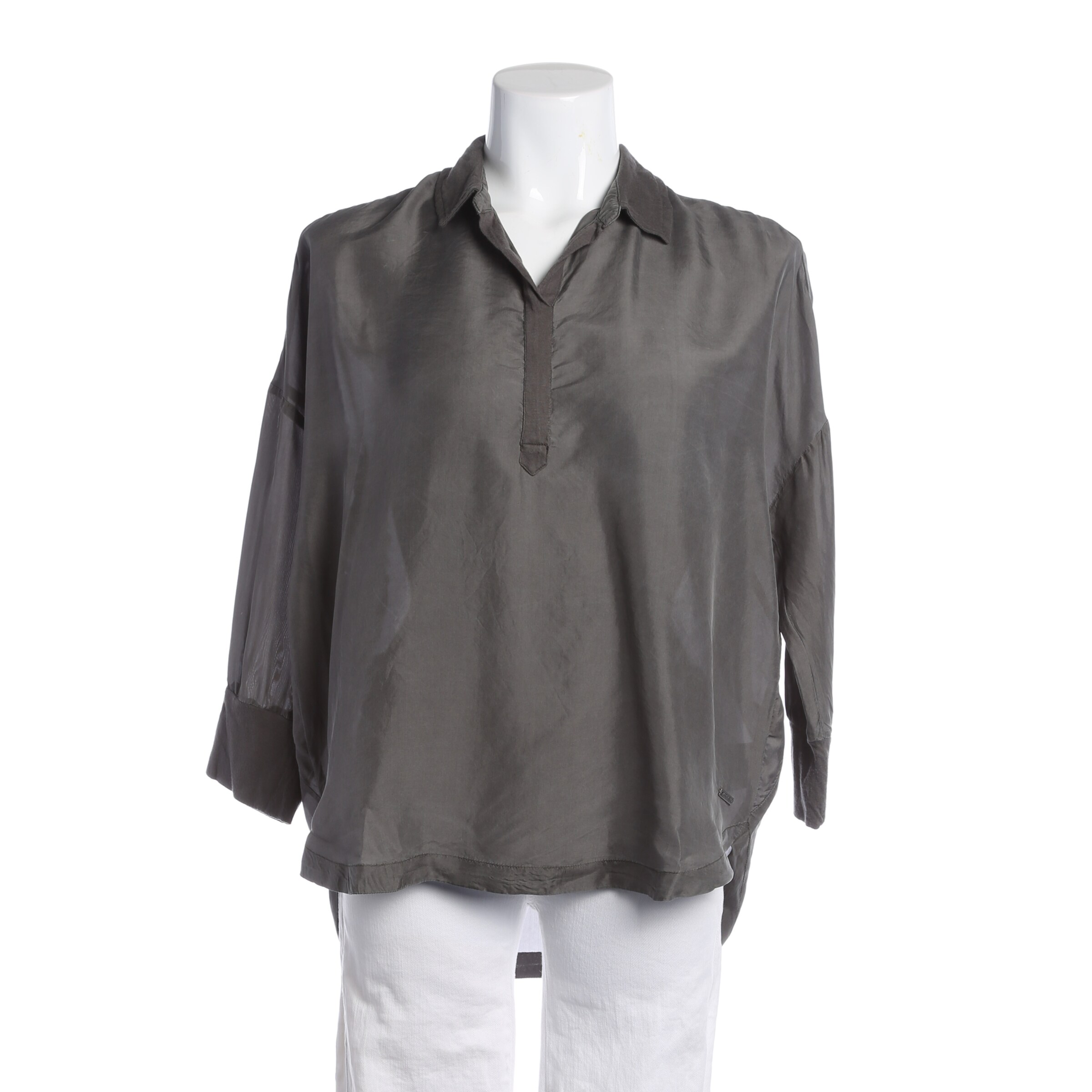 Woolrich Bluse / Tunika M in Grau: Vorderseite