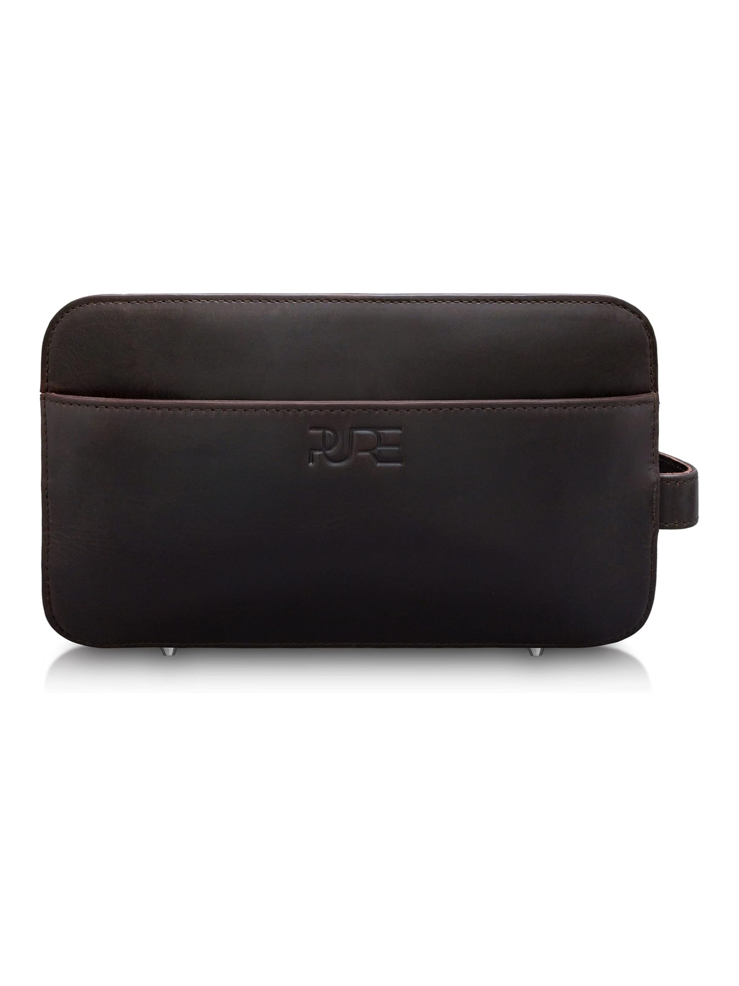 Nécessaire 'Atlas XL' di PURE Studios in marrone: frontale