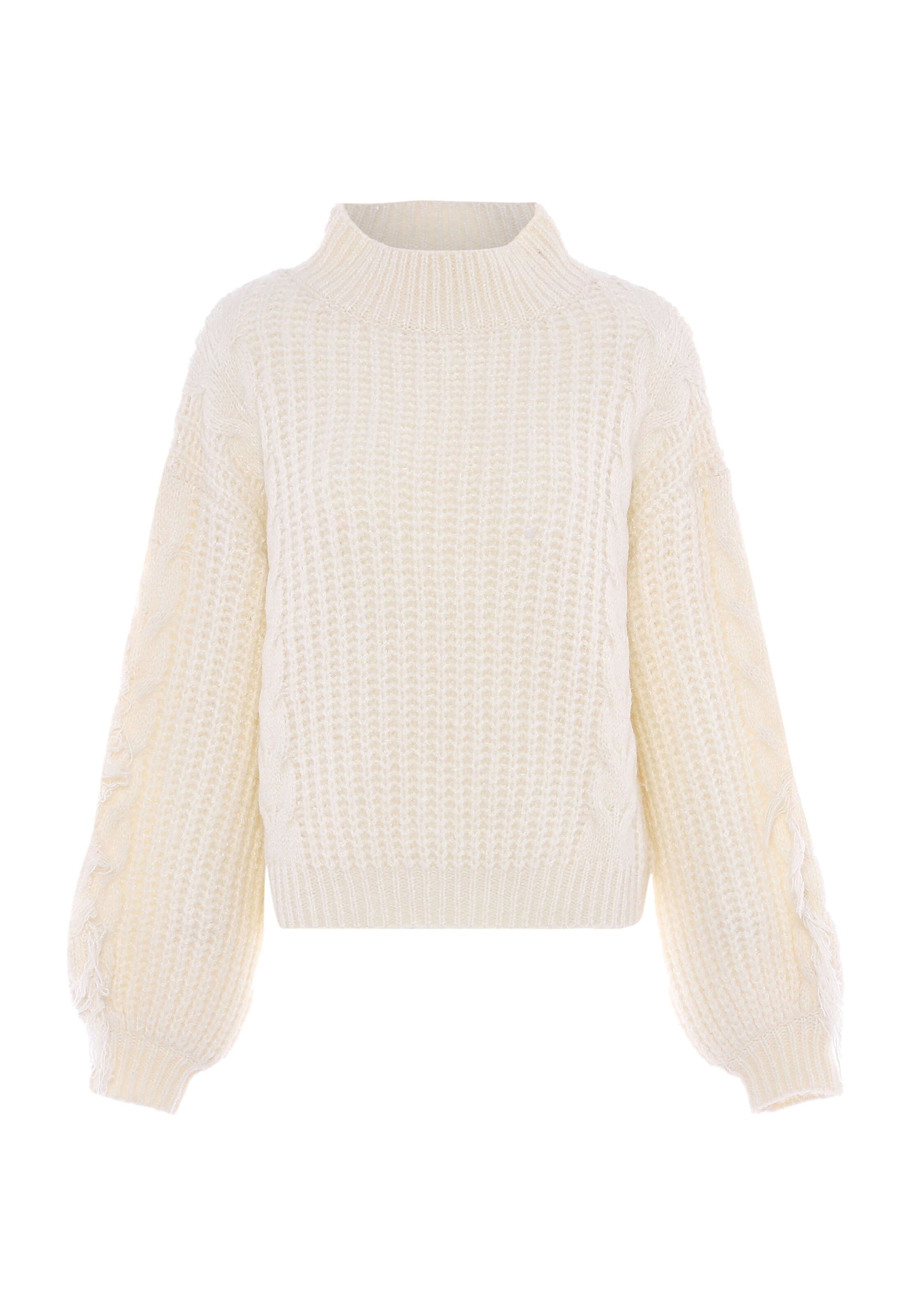 Sookie Pullover i hvid: forside