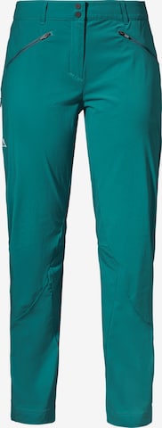 Schöffel Tapered Outdoorhose 'Hestad L ' in Grün: Vorderseite