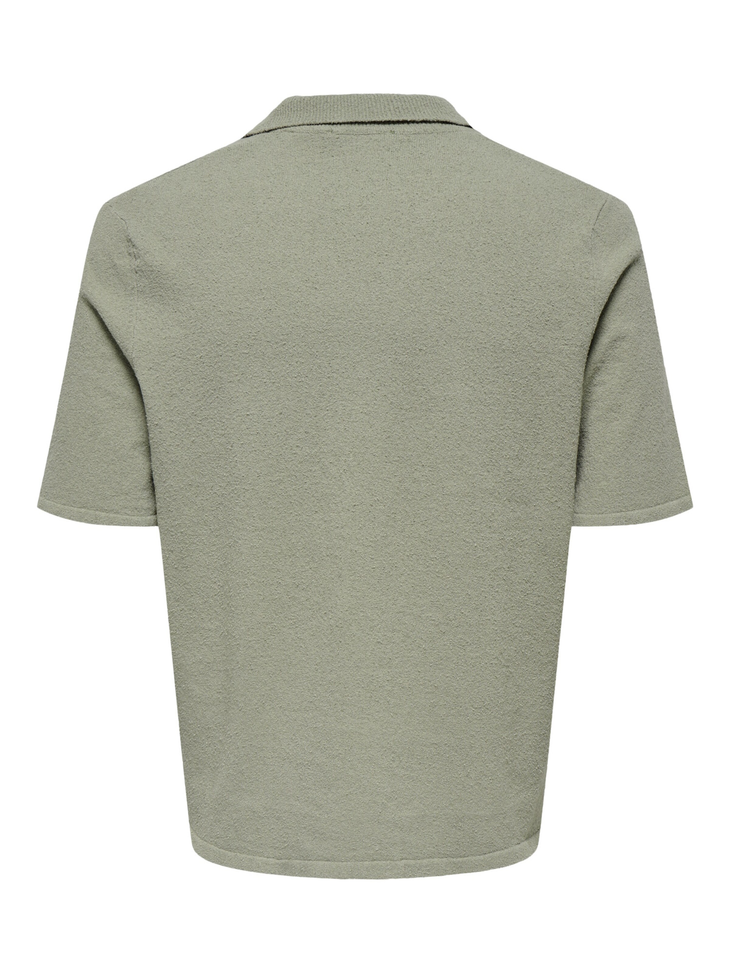 Only & Sons Comfort Fit Kurzarmhemd 'Frankie' in Grün