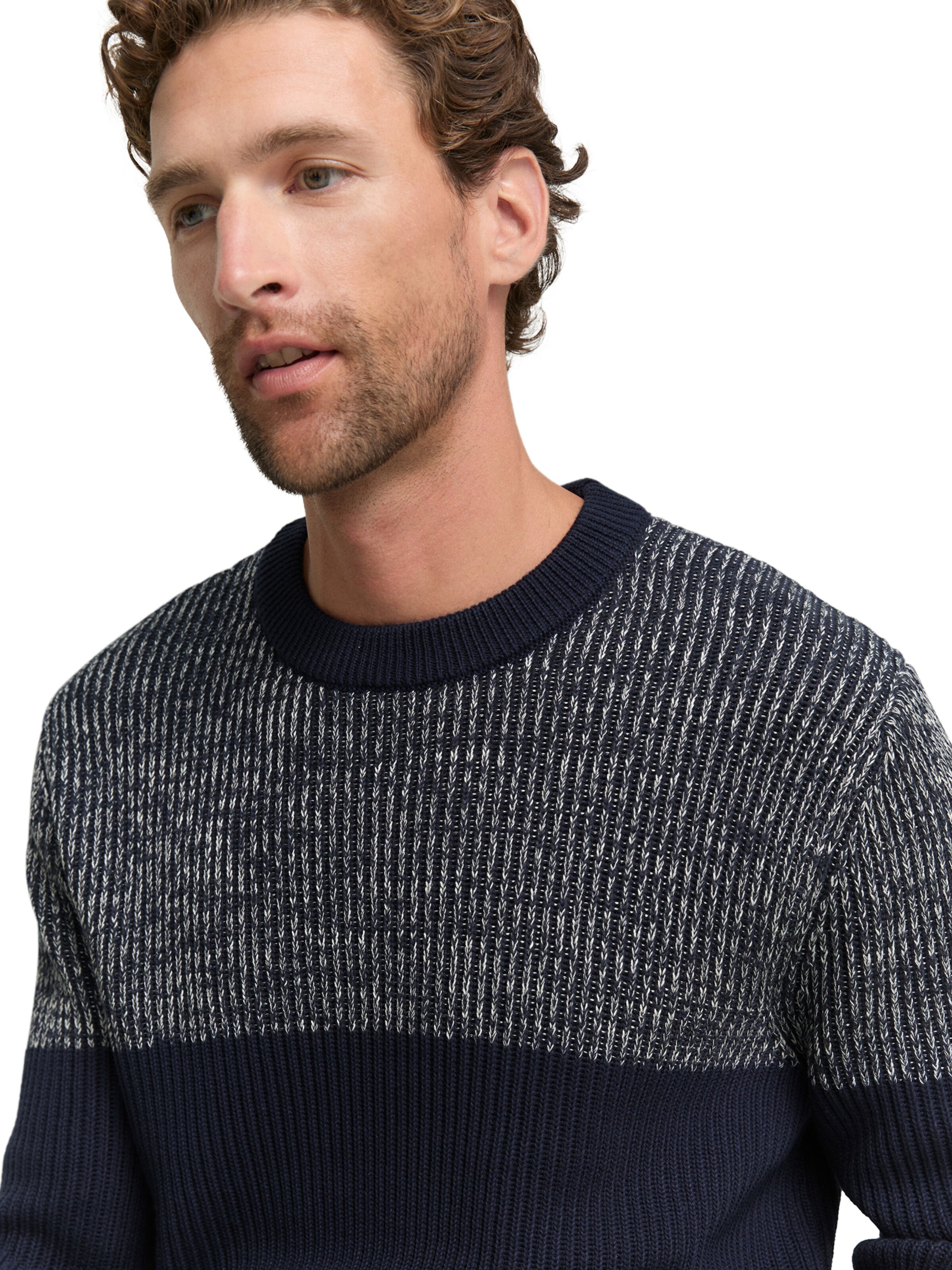 TOM TAILOR Trui in Blauw