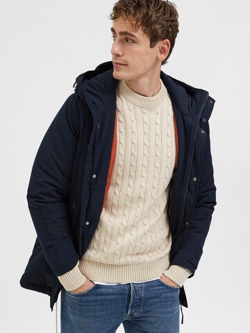 Pull-over SELECTED en blanc