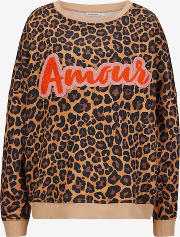 CODELLO Sweatshirt in Brown: front