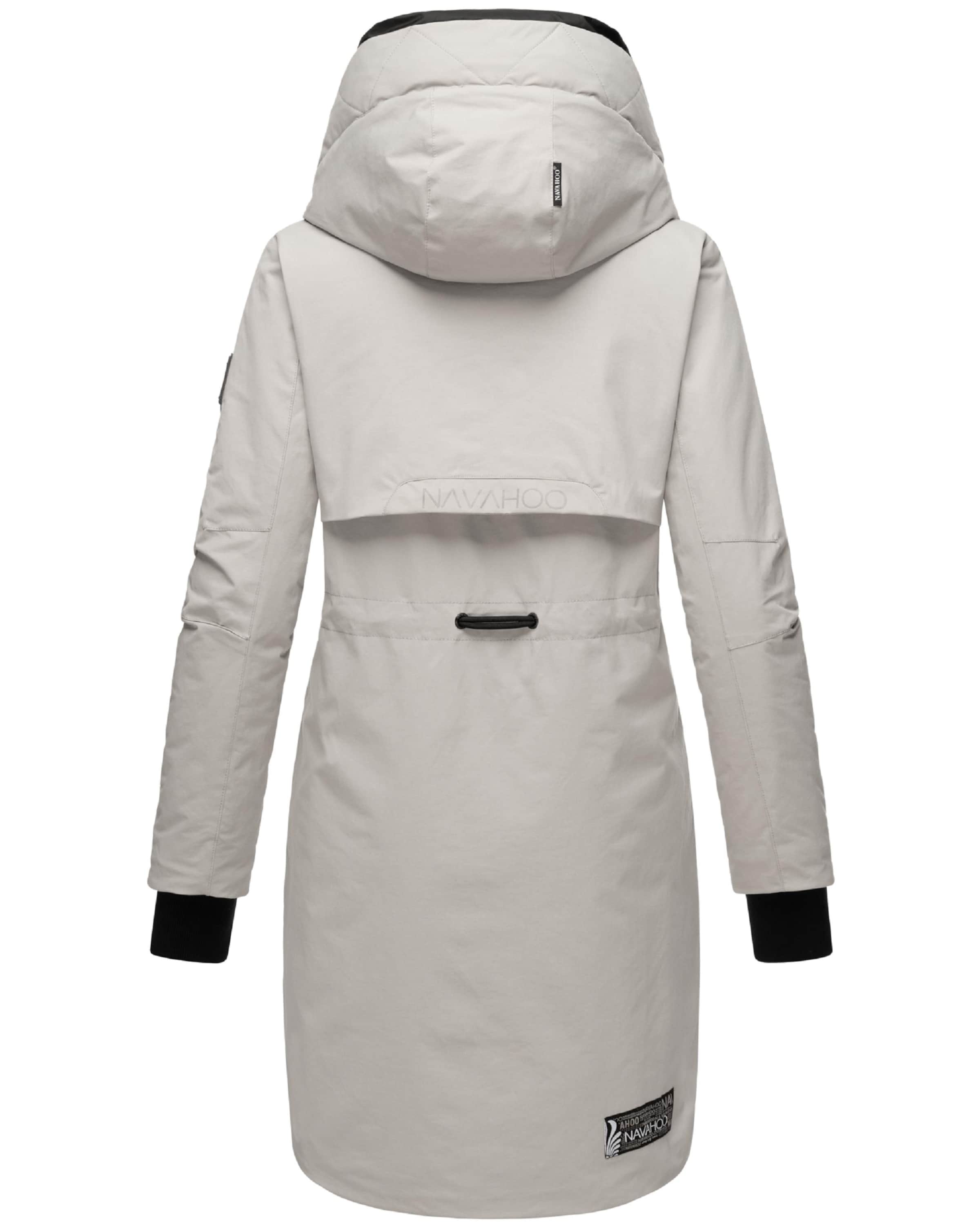 NAVAHOO Wintermantel 'Snowelf' in Grijs