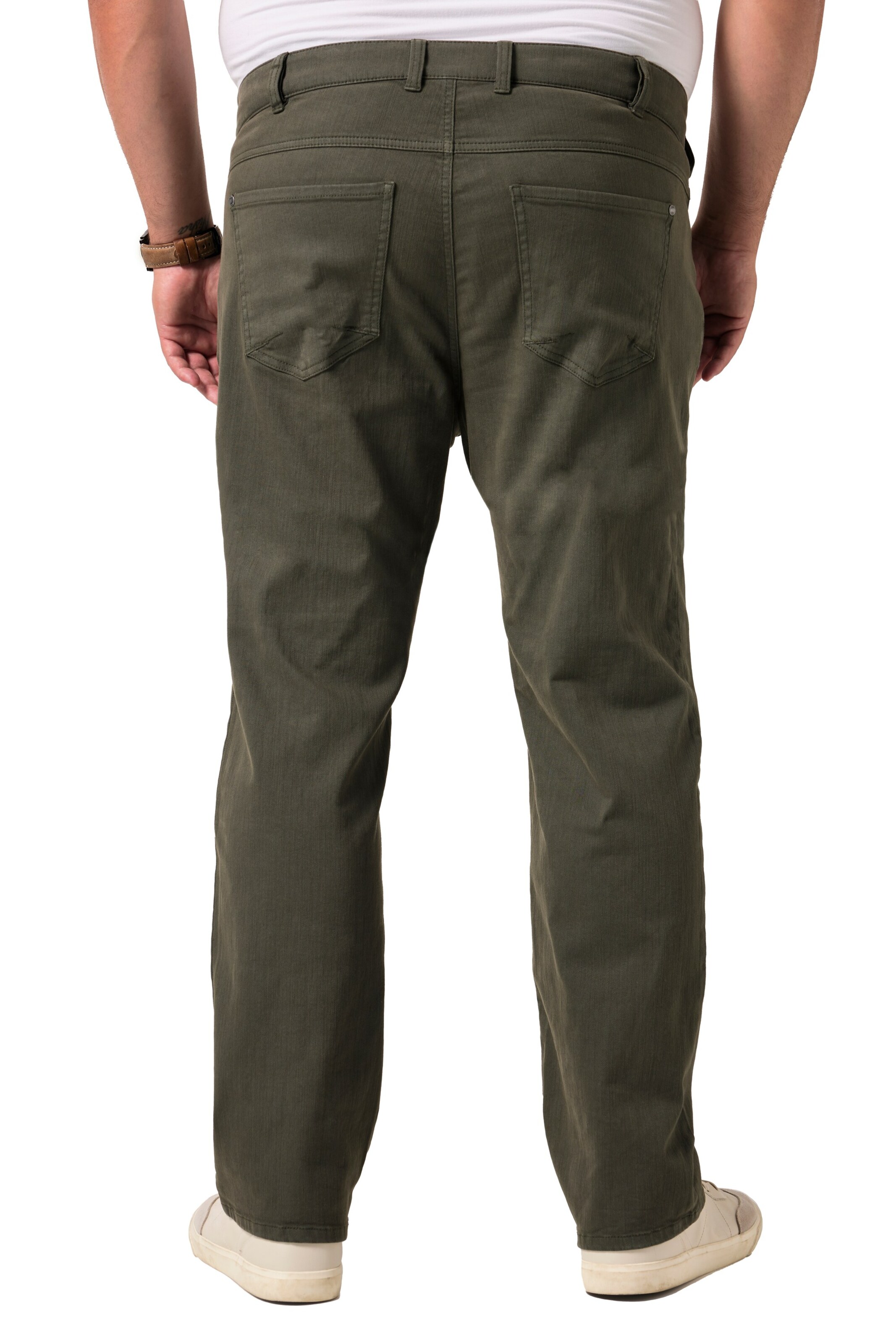 Men Plus Regular Hose in Grün