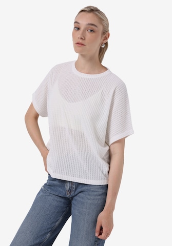 Colin's Shirt in White: front