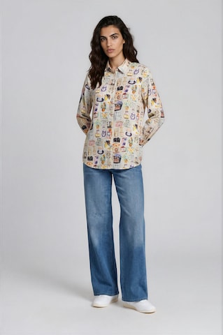 Milano Italy Blouse in White