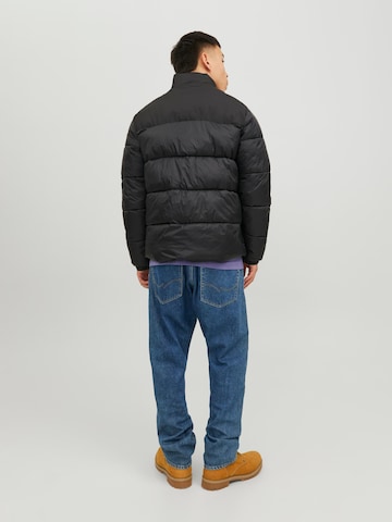 JACK & JONES Winterjas 'TOBY' in Zwart