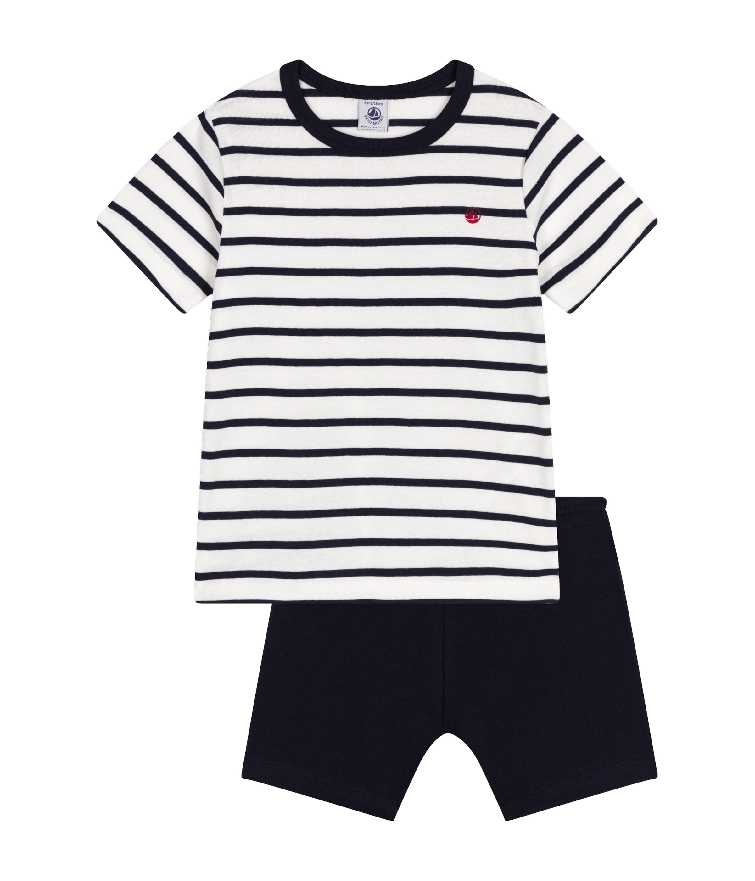 PETIT BATEAU Set in Blue: front
