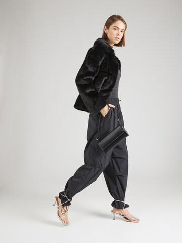 Abercrombie & Fitch Jacke in Schwarz