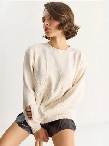 Bianco Lucci Pullover in Weiß