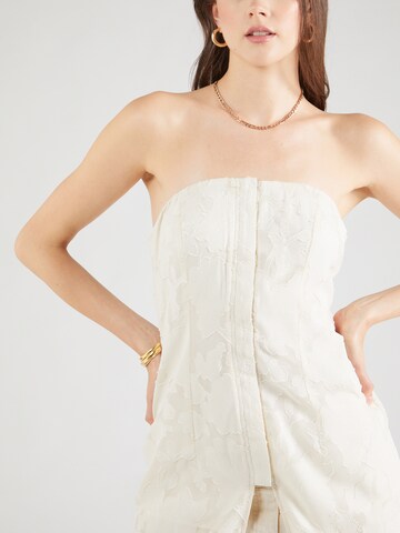 Chemisier millane en beige