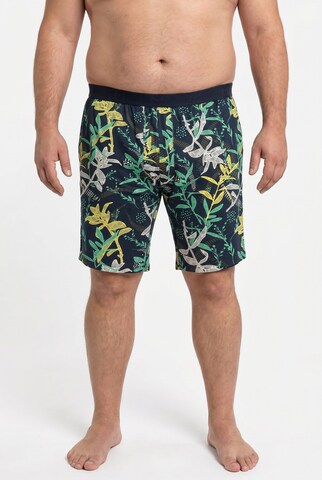 Men Plus Badehose in Blau: Vorderseite