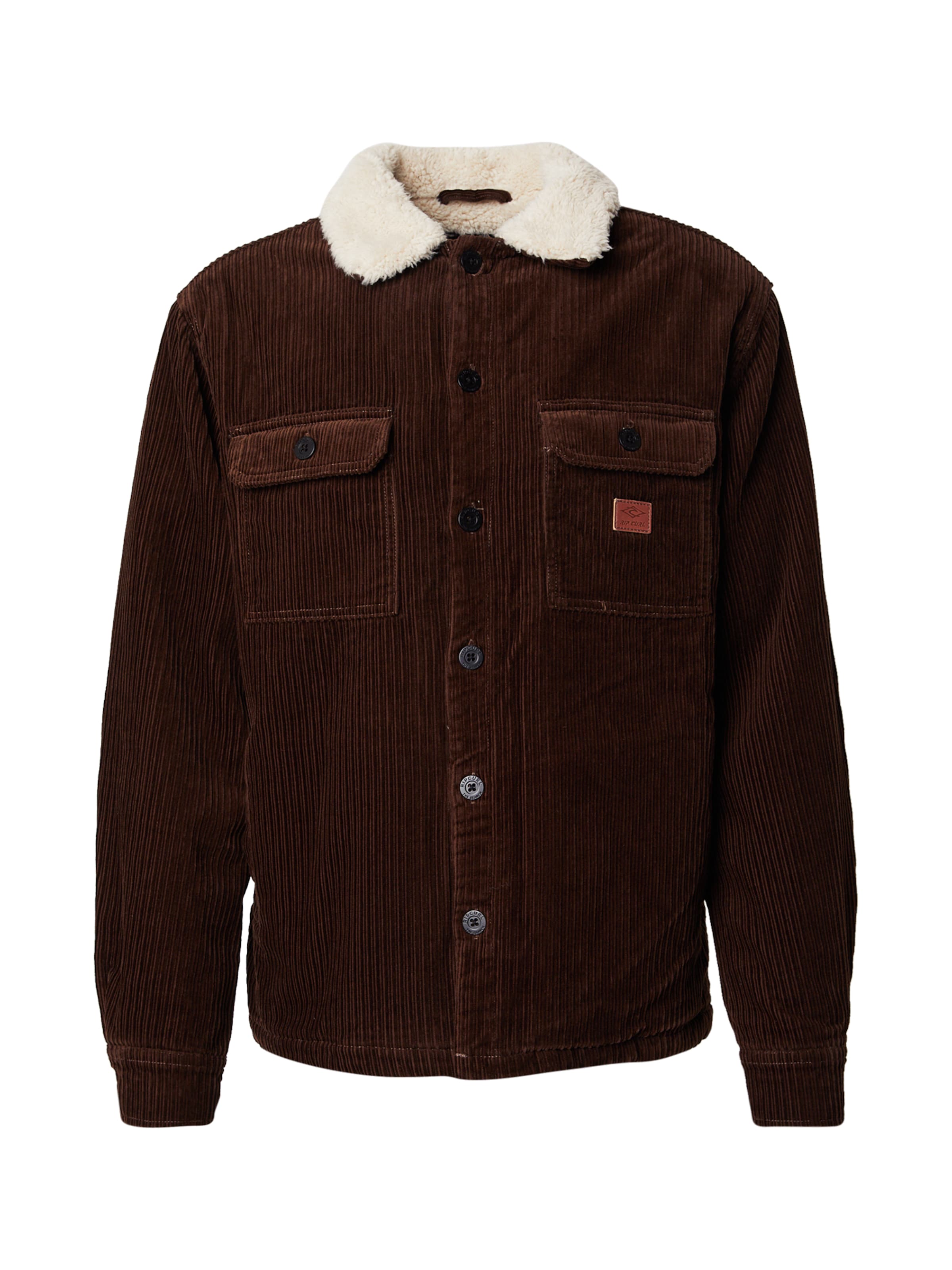 RIP CURL Αθλητικό μπουφάν 'BELLS' σε καφέ: μπροστά