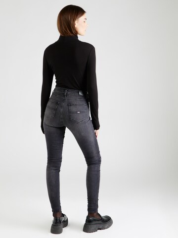 Skinny Jean 'SYLVIA HIGH RISE SKINNY' Tommy Jeans en noir