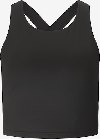 Athlecia Top 'Adeline' in Schwarz: Vorderseite