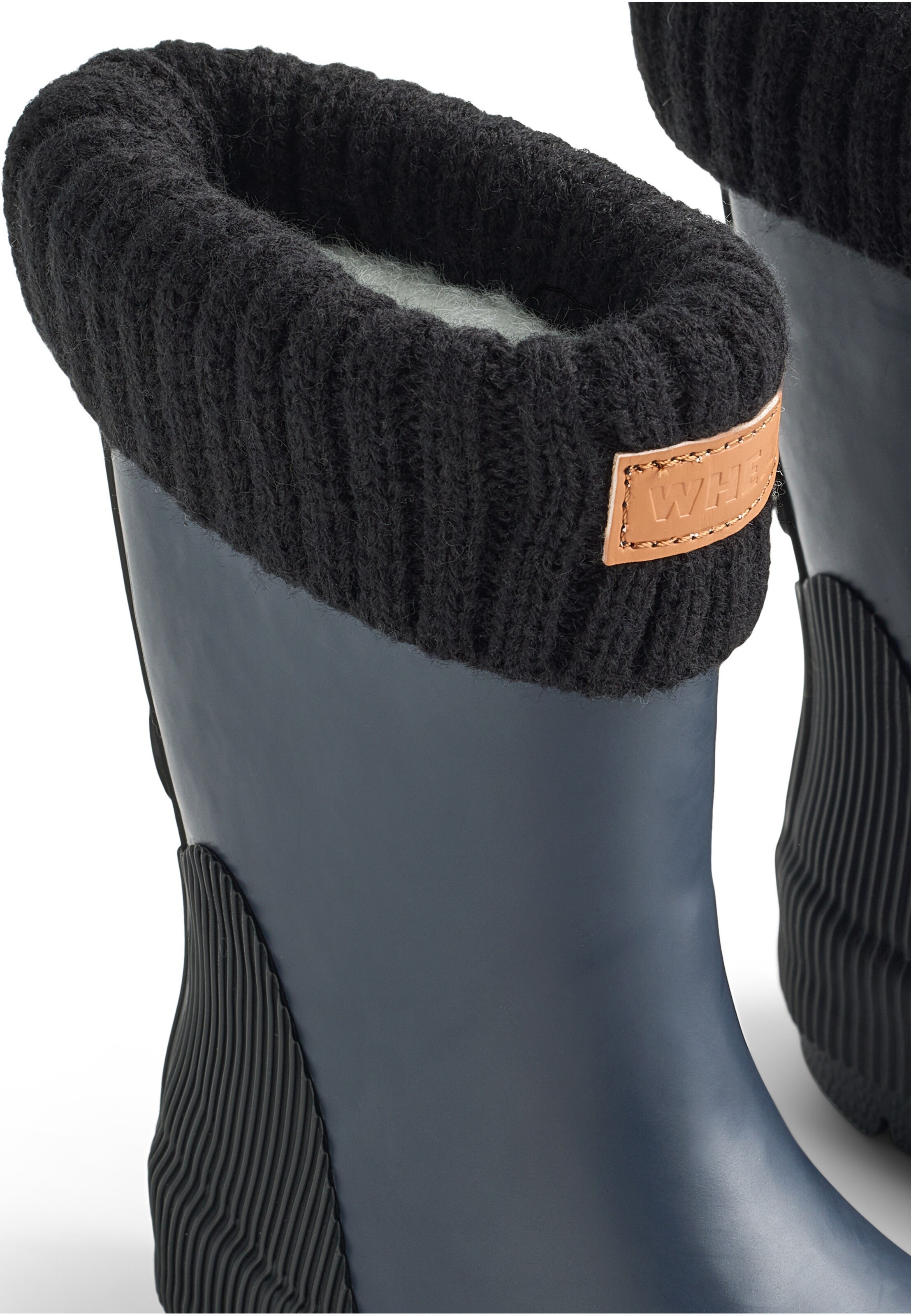 WHEAT Rubber boot 'Thermo Wader' in Blue