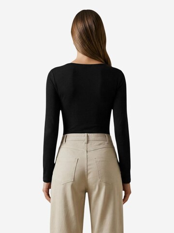 Body a maglietta 'Body Cotone Incrociato 25310' di I AM in nero