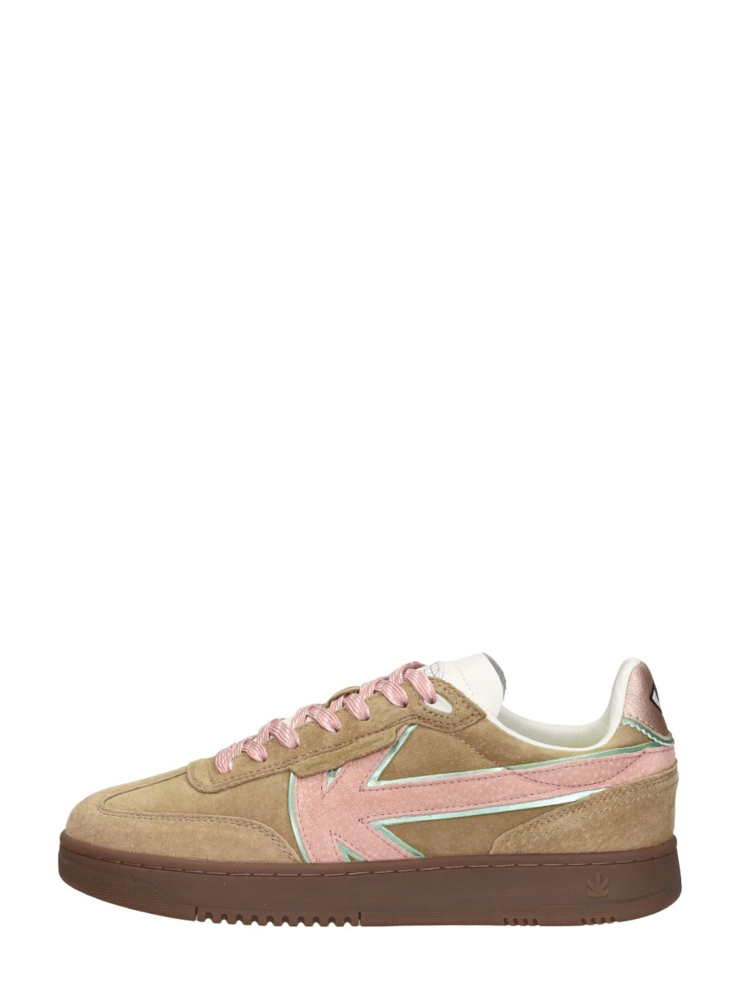 Kaotiko Sneakers laag 'Boston V' in Bruin: voorkant