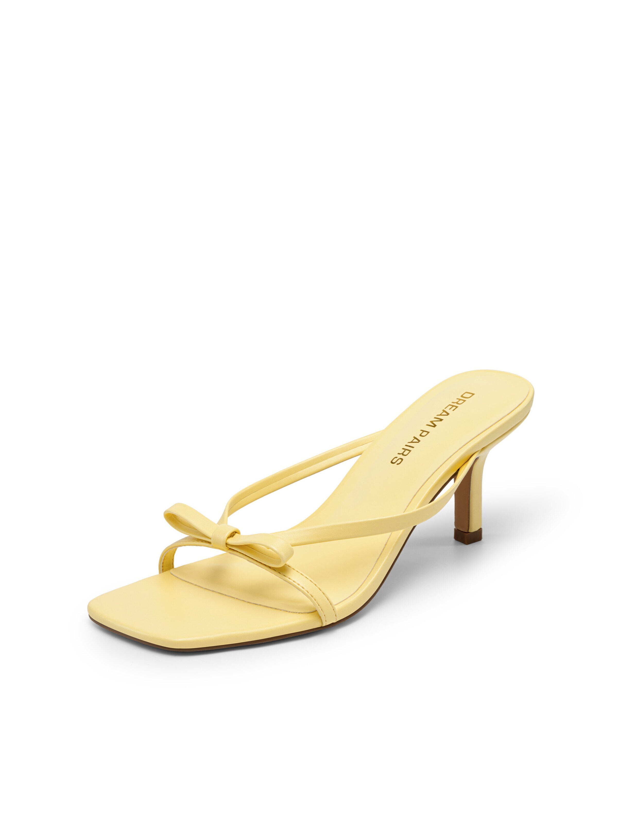 Dream Pairs Pantolette‌‌‌‌‌‌‌ in Gelb: Vorderseite