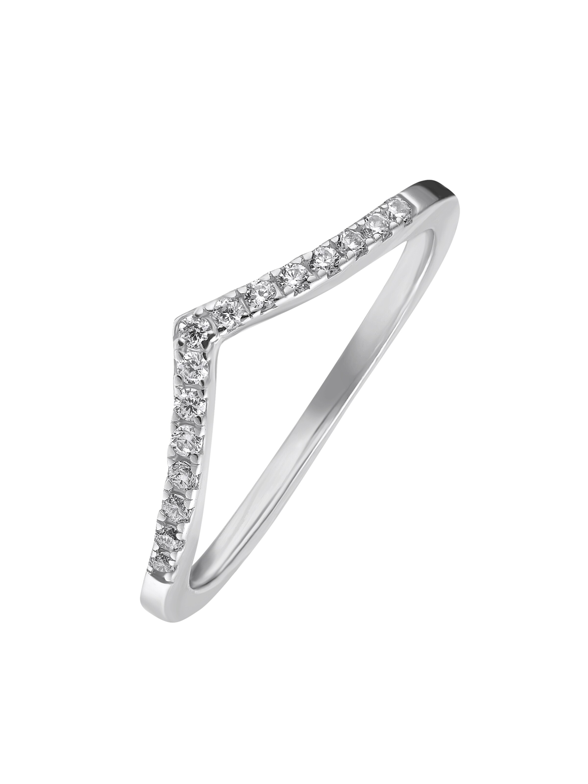 Heideman Ring 'Nele' in Zilver: voorkant