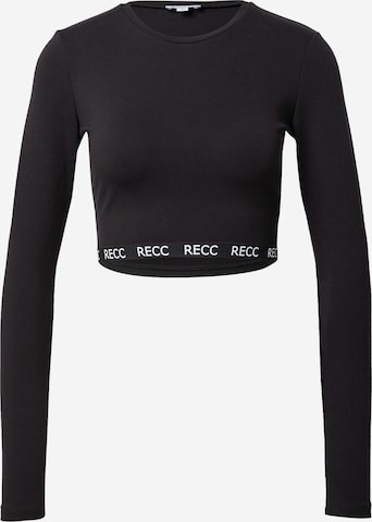 RECC Shirt 'Bora' in Schwarz: predná strana