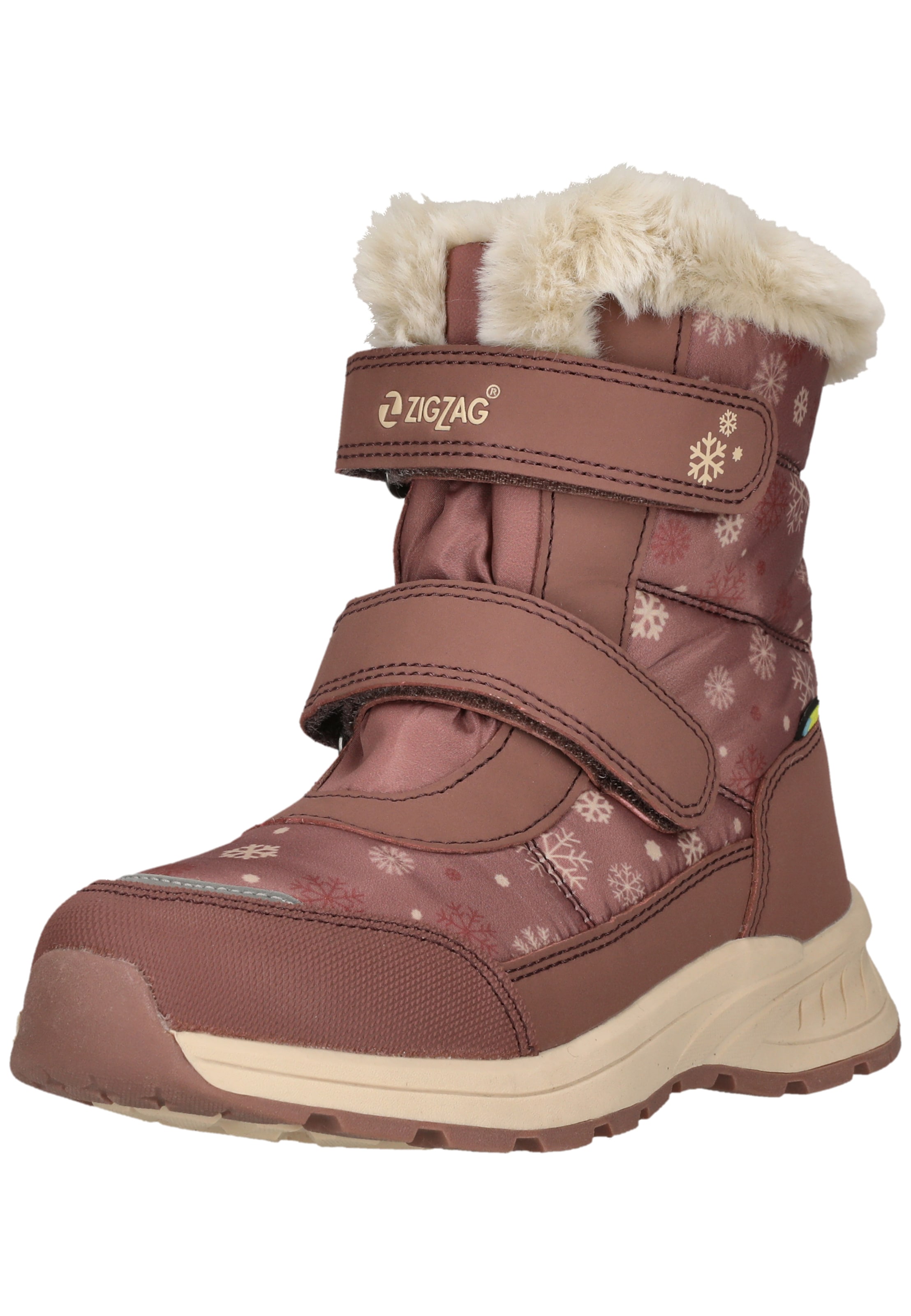 ZigZag Winterstiefel in Pink: Vorderseite