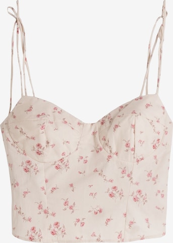 Bershka Top in Beige: Vorderseite