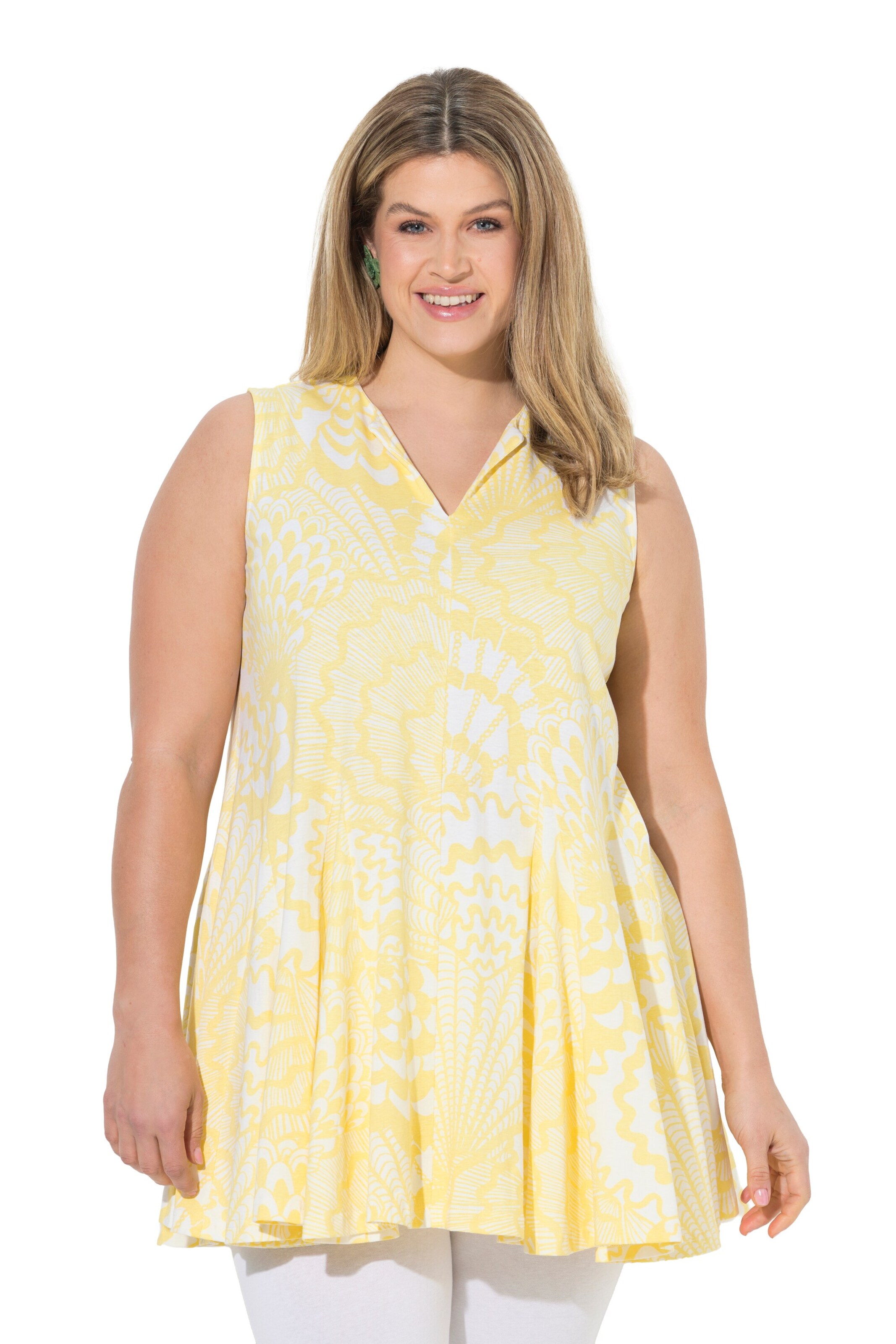 Ulla Popken Shirt in Yellow: front