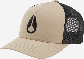 Nixon Cap in Beige: front