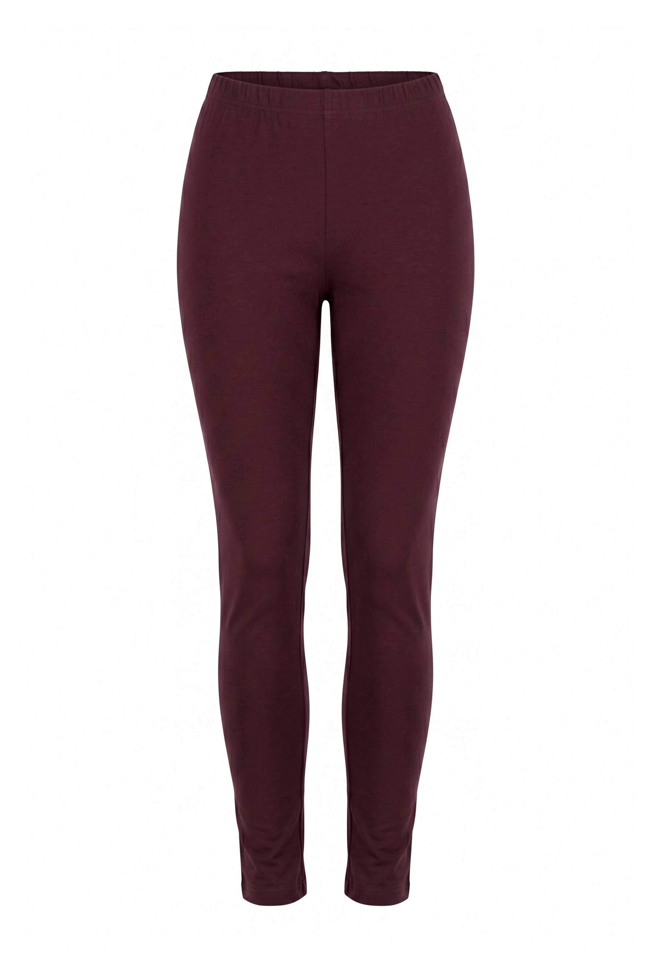 Ulla Popken Skinny Leggings in Brown: front