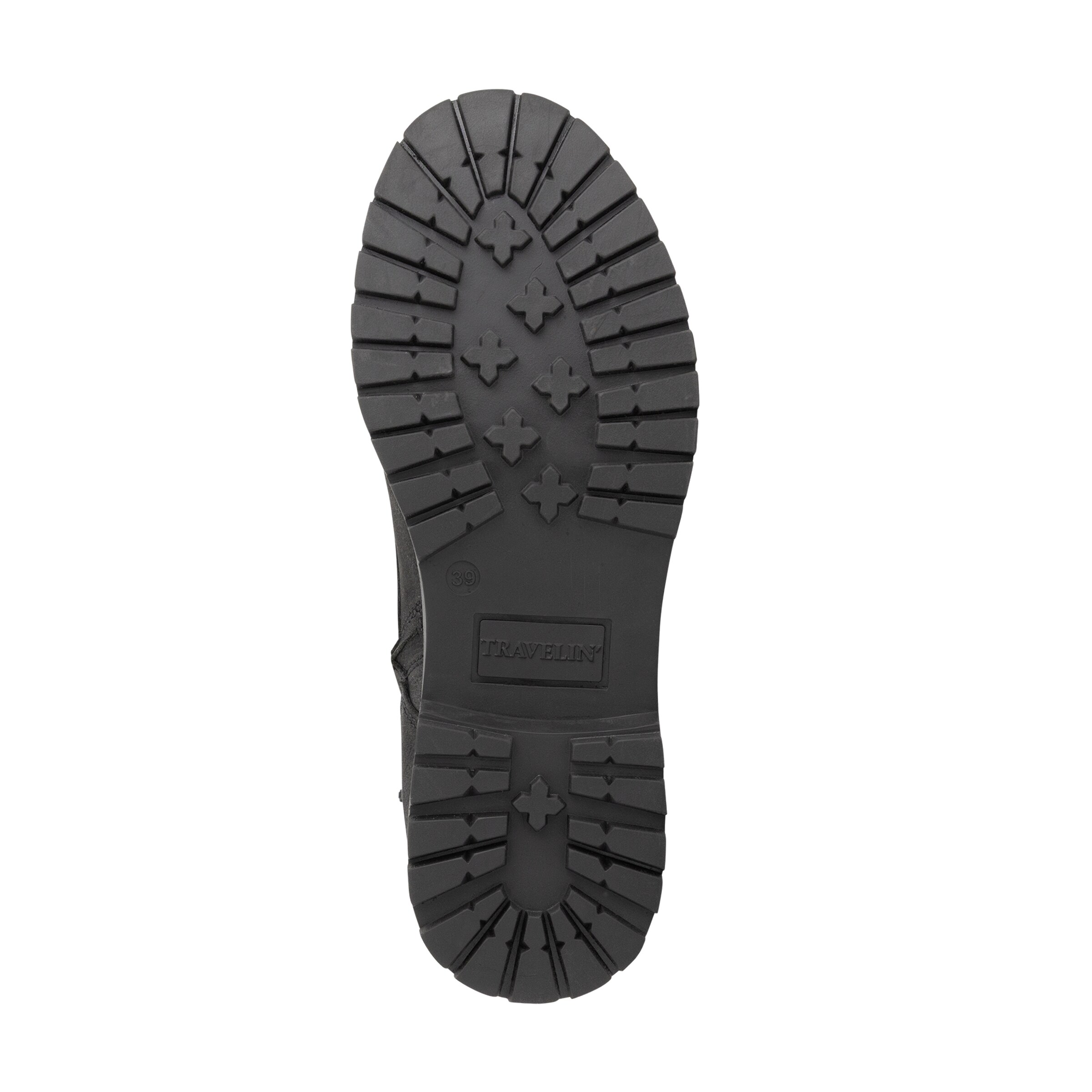 Travelin Lace-Up Ankle Boots 'Bossvika' in Black