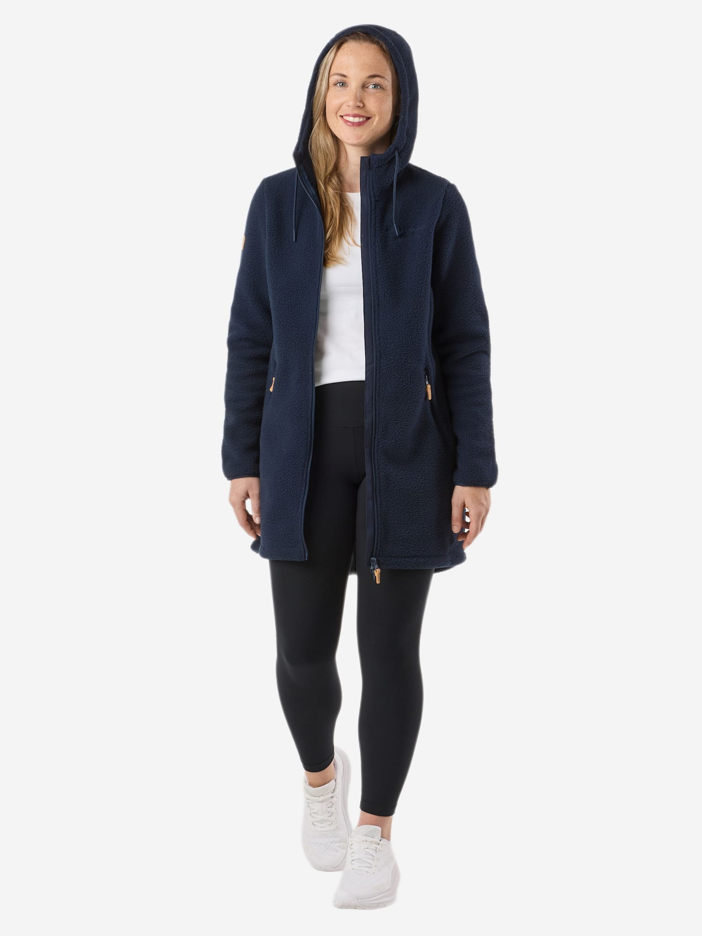 SWEDEMOUNT Fleece jas 'Nordkap' in Blauw