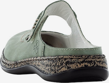 Clogs di Rieker in verde