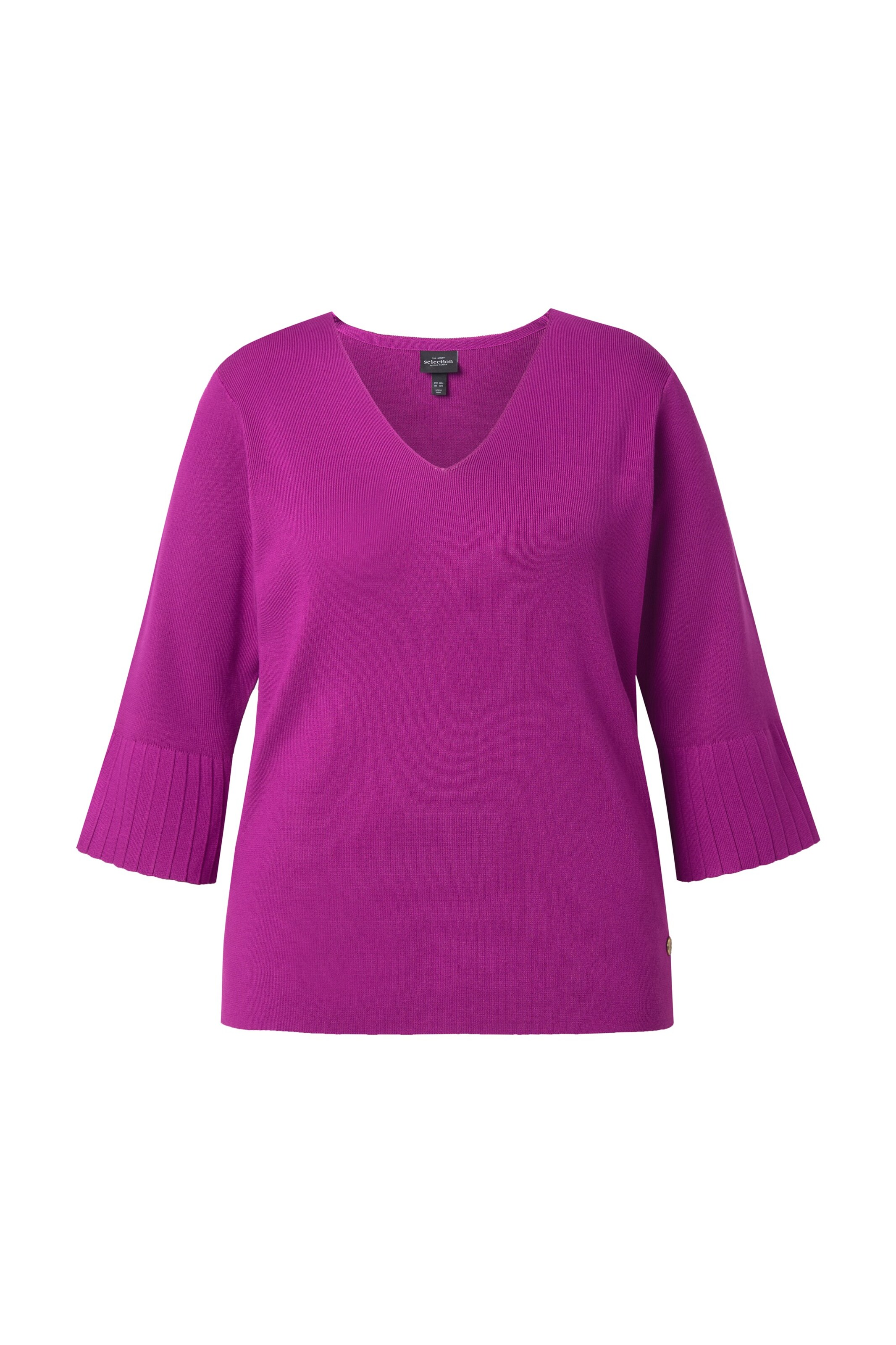 Ulla Popken Trui in Lila: voorkant