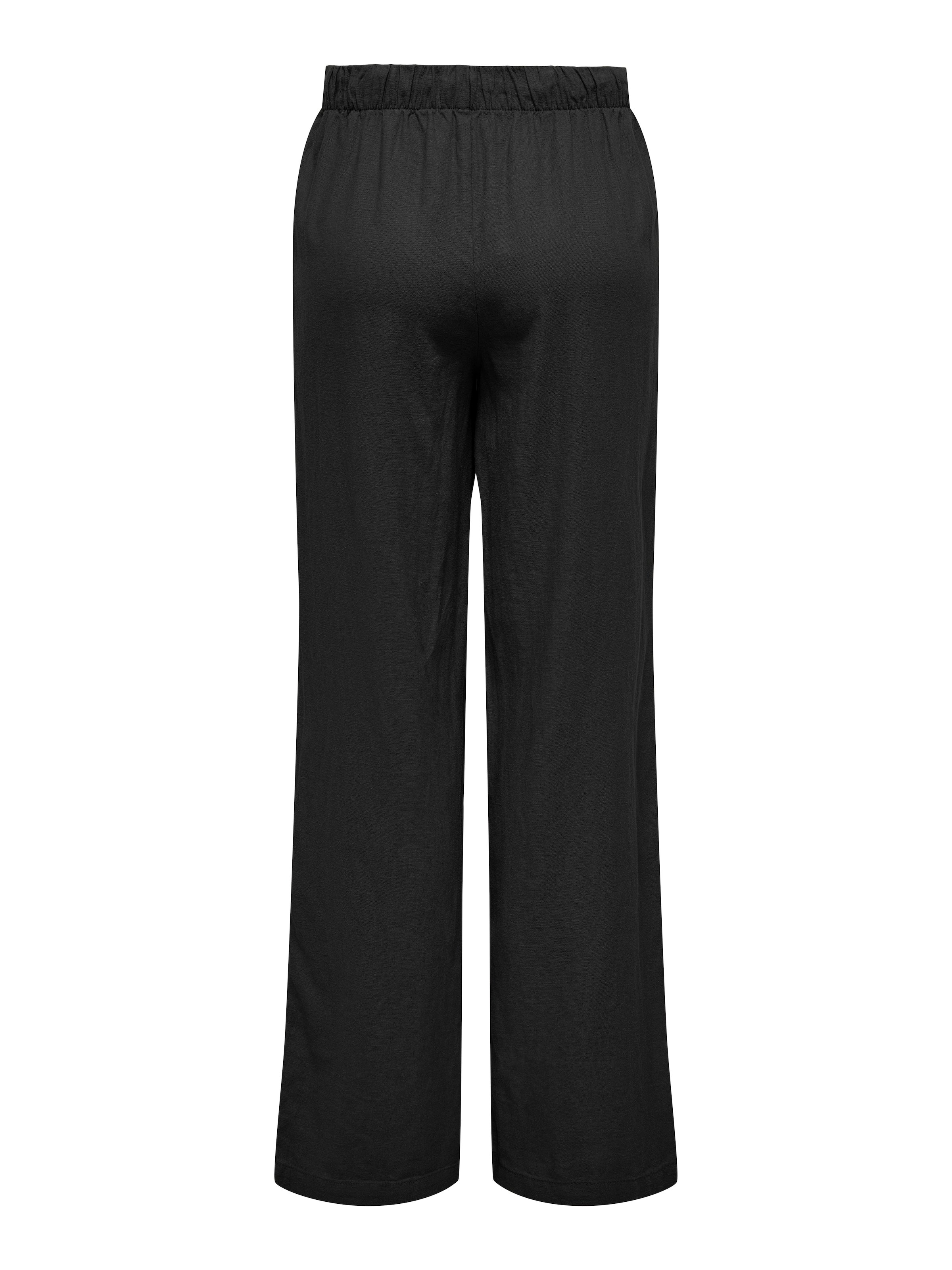 ONLY Широкий Штаны 'ONLCARO' в Черный