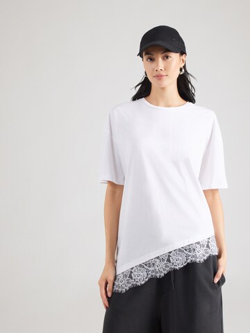 Noisy may Shirt in White: front
